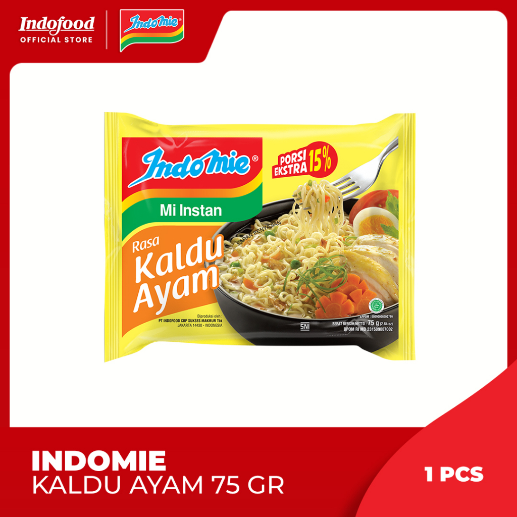 

Indomie Kaldu Ayam 75 gr