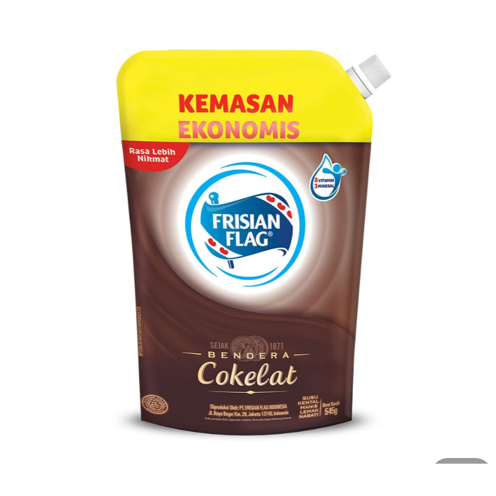 

FRISIAN FLAG Kental Manis Cokelat 545 g