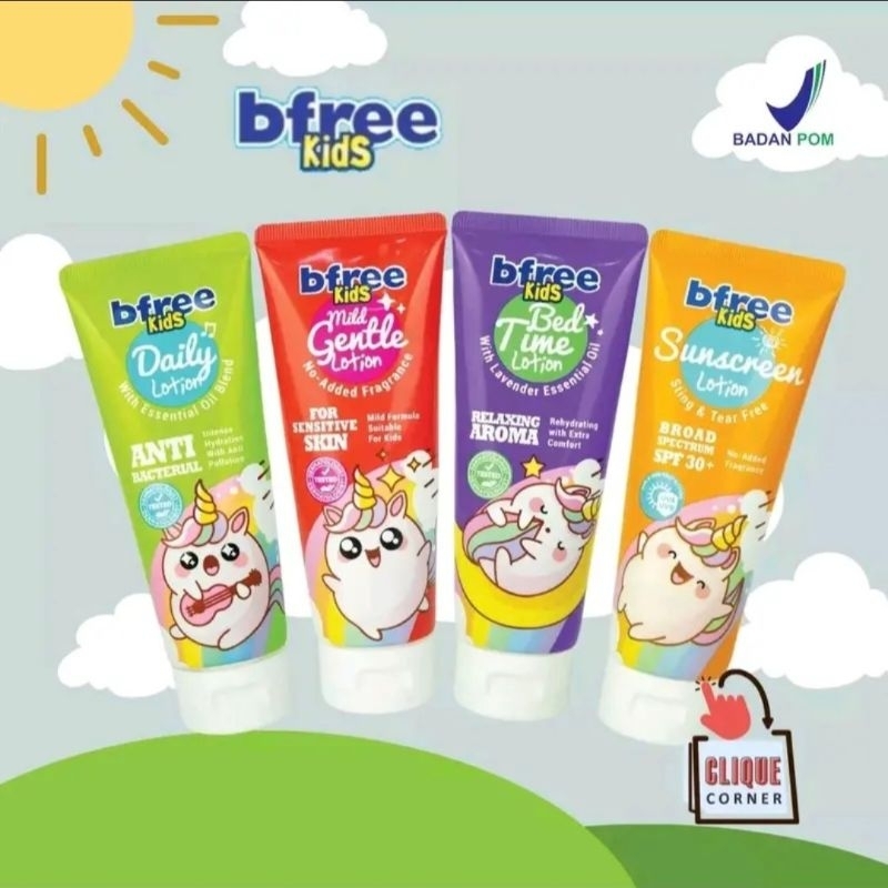 Bfree Kids Hand Body Lotion Anak 100ml