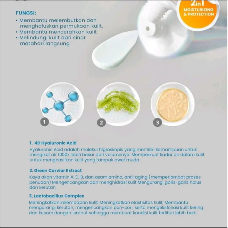 ADY78 MS GLOW JJ GLOW MOISTURIZER SUNSCREEN - 60Ml