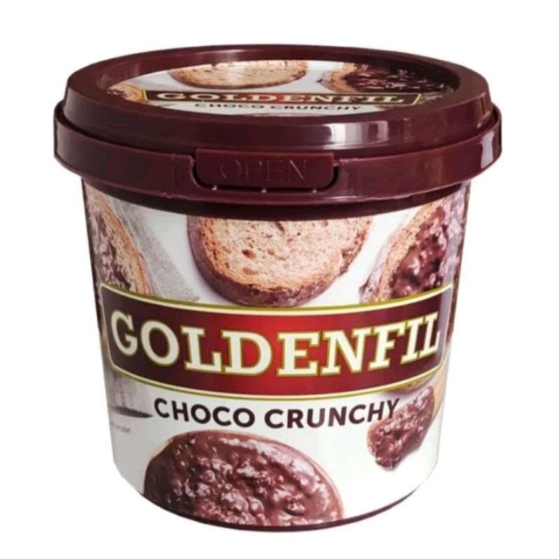 

Goldenfil Choco Cruncy Selai Coklat Cruncy 1kg