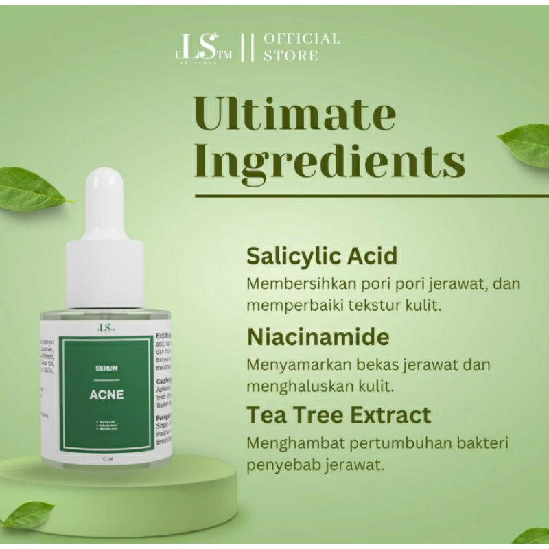 SERUM ACNE ls skincare - serum untuk kulit berjerawat