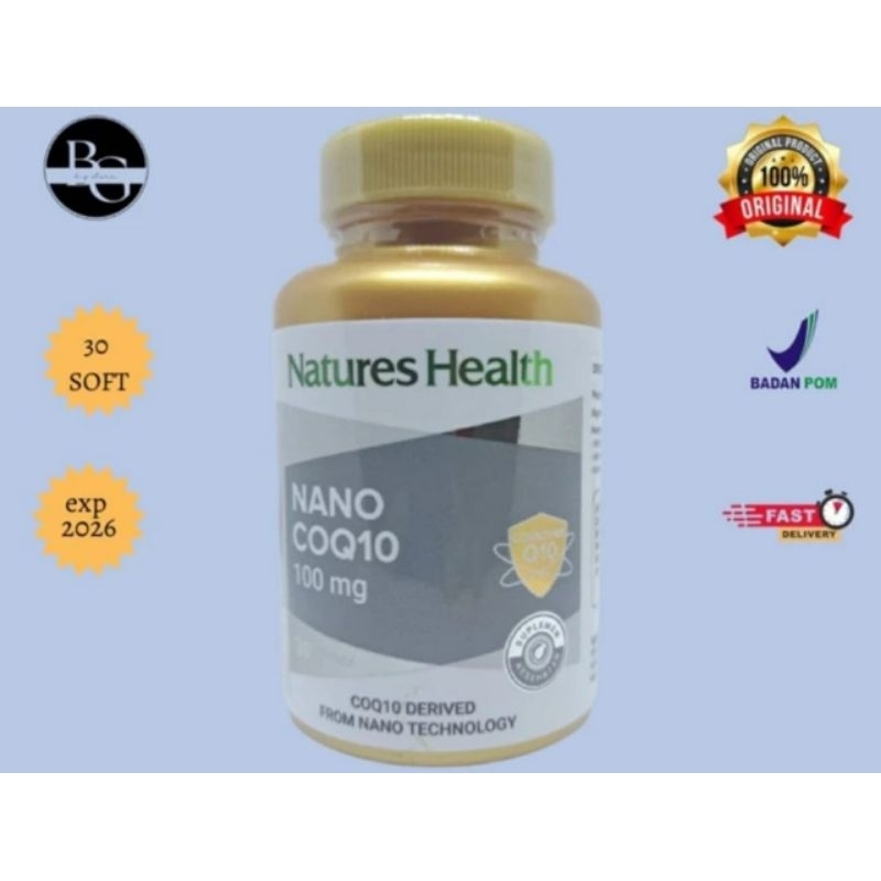 nature's health nano coq10 100mg
