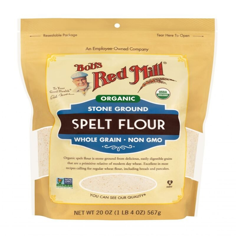 

Bob's Red Mill Organic Spelt Flour Wholegrain 567g