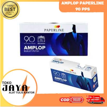 

Paperline Amplop 90 pps Putih Peel & Seal No.90 110 x 230 mm