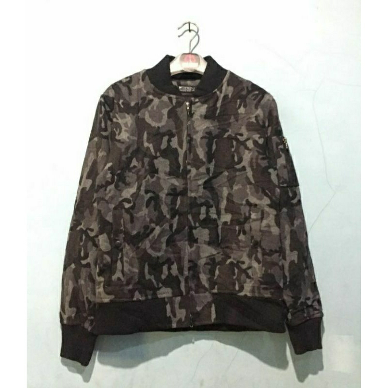 Jaket Bomber Modified Camo