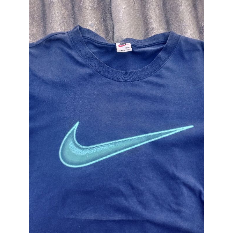 t shirt nike big swoosh vtg