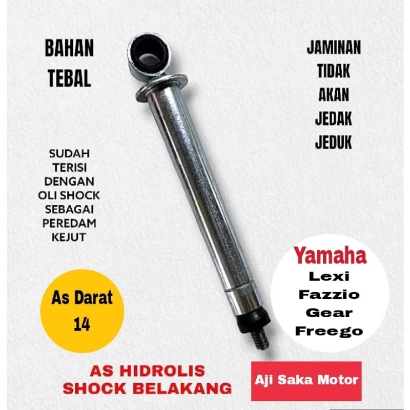 Hidrolik Shockbreaker Belakang Lexi, hidrolis sekok shock belakang Freego, As Shock Belakang Gear, H