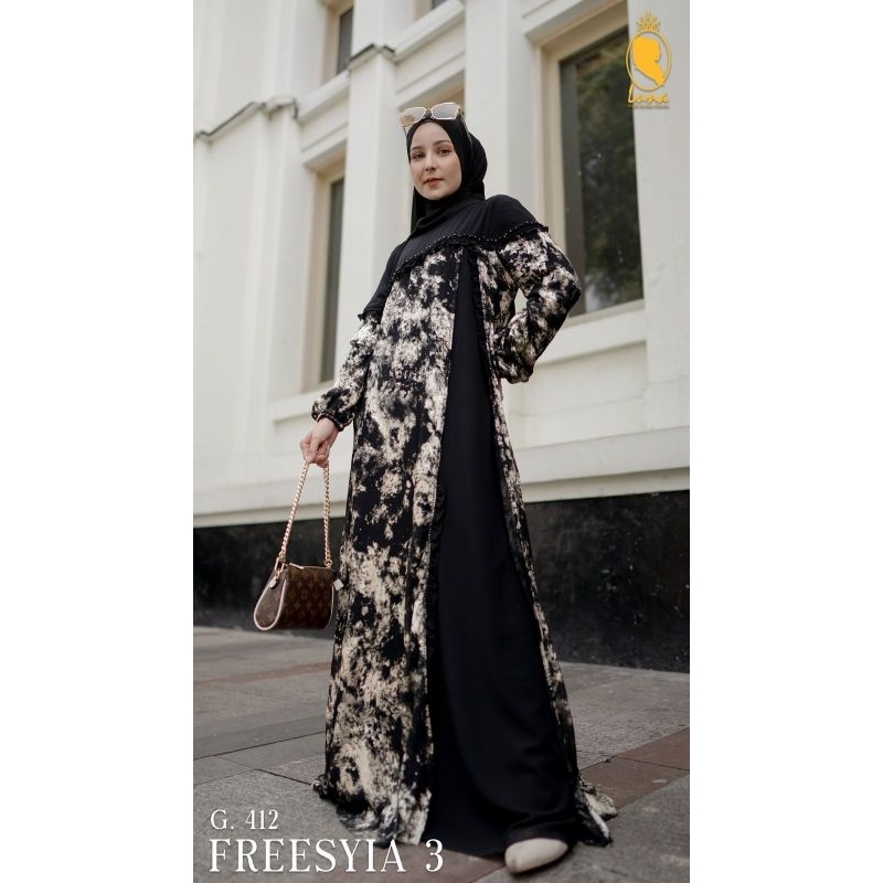 G.412 FREESYIA 3 BY LUNA HIJAB ORIGINAL