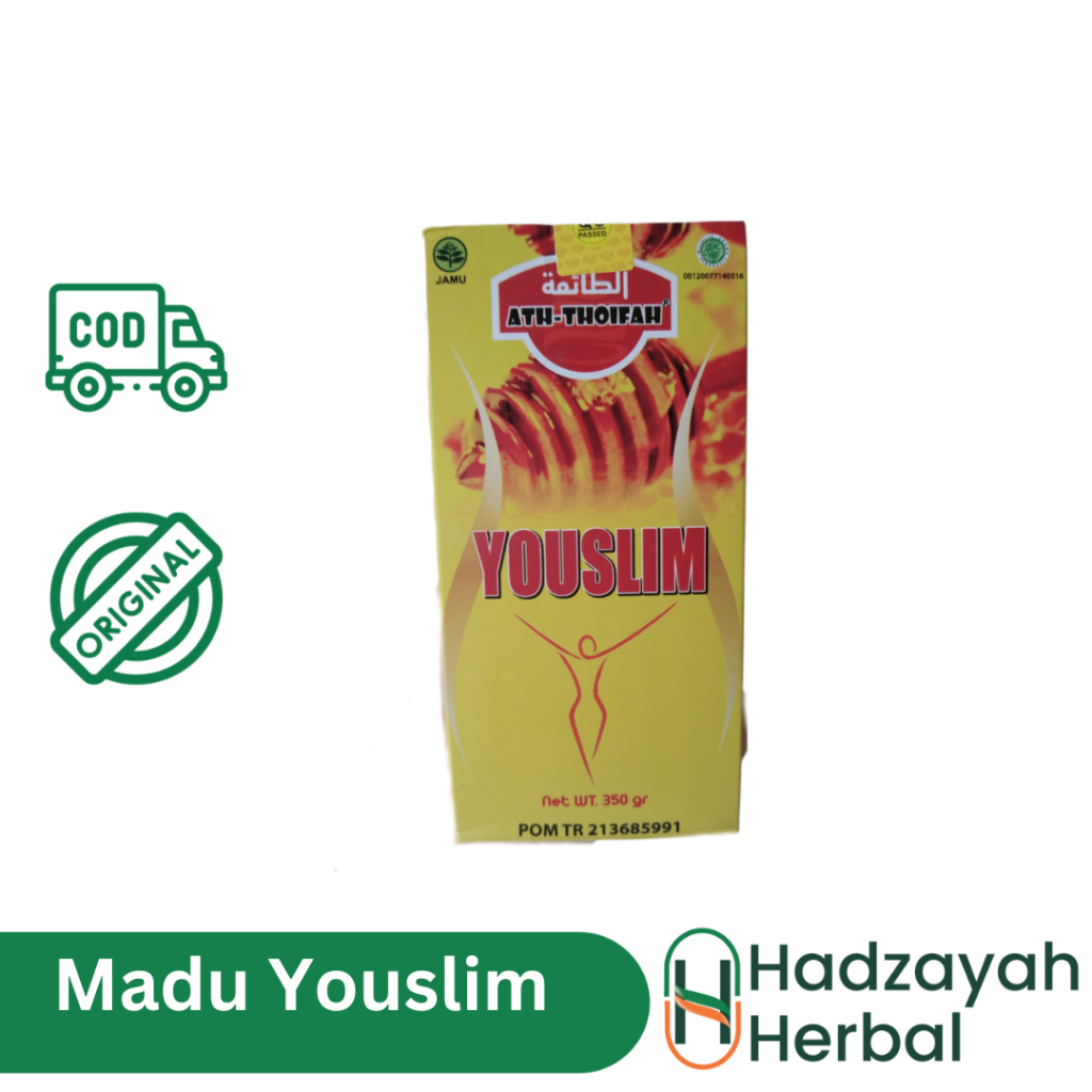 Hadzayah Herbal Store -Madu Diet Herbal Youslim Ath Thoifa 350gr