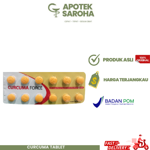 CURCUMA FORCE TABLET | VITAMIN NAFSU MAKAN