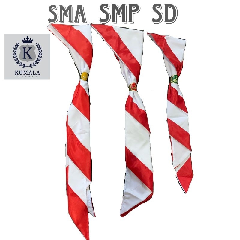 Setelan Hasduk dan Ring Kacu PRAMUKA SD SMP SMA Hasduk Pramuka Siaga Penggalang Penegak- KUMALA