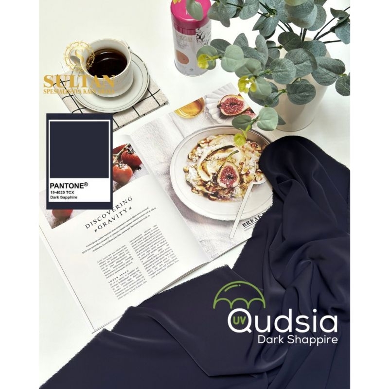 50 Cm Qudsia Anti UV Polos Aneka Warna Sultan Original