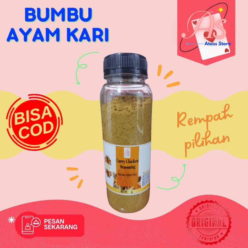 

Bumbu Kari Ayam Kering PREMIUM -Chicken Curry
