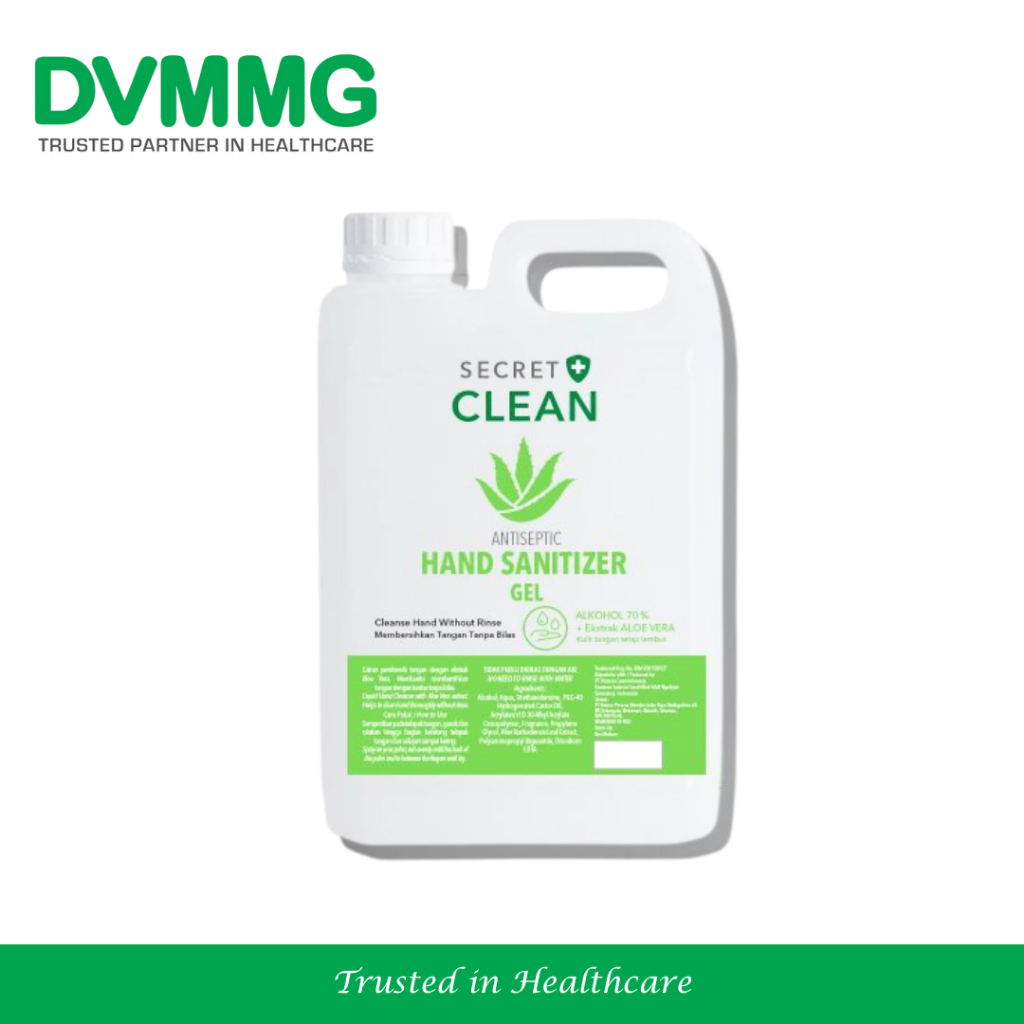 Secret Clean Hand Sanitizer Gel 5L