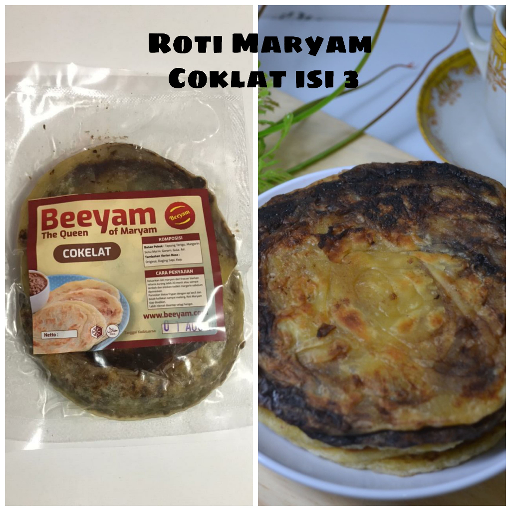 

ROTI MARYAM COKLAT ORIGINAL KEJU ISI 3PCS