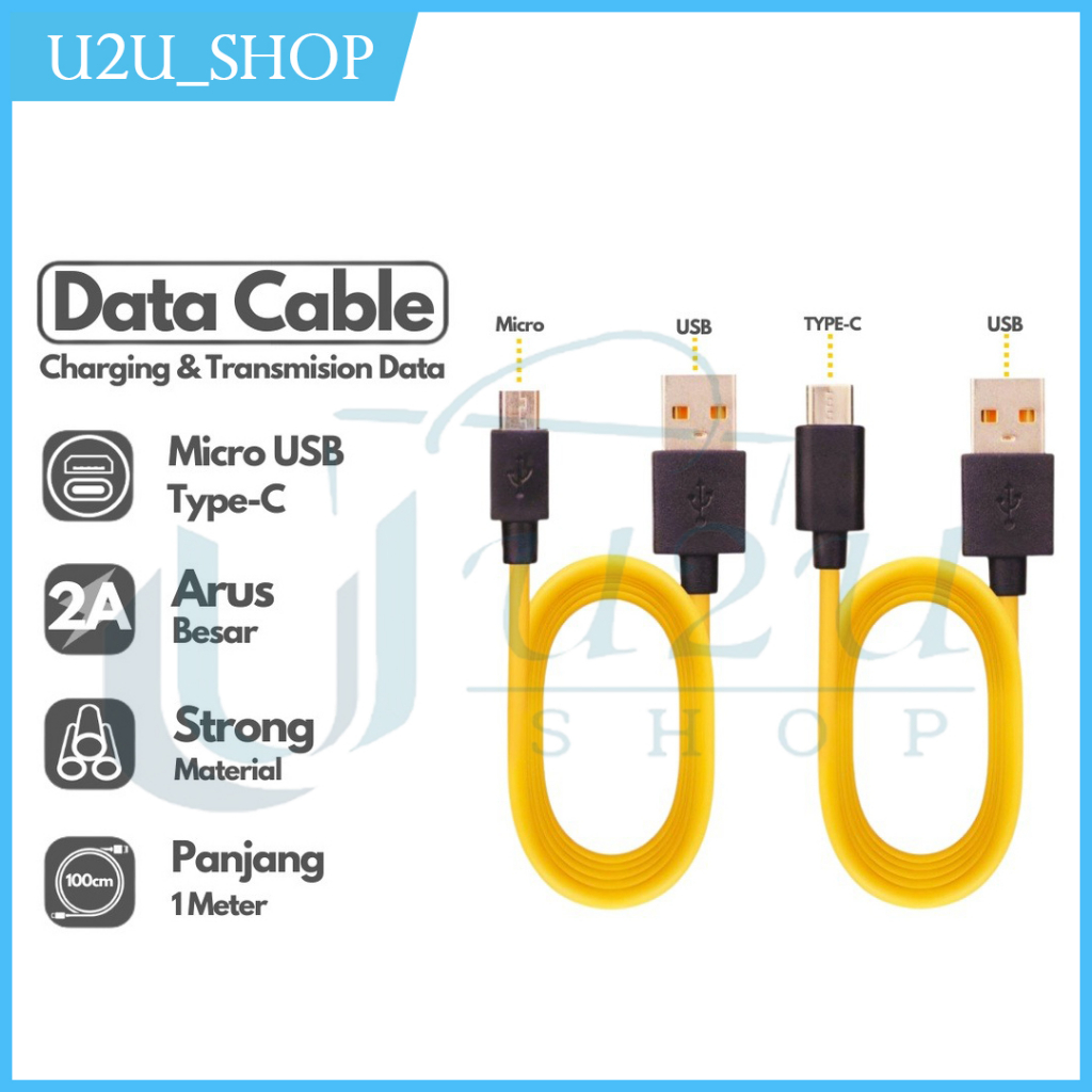 Kabel Data Rlm - Kabel Data Charger Rlm - Micro TypeC