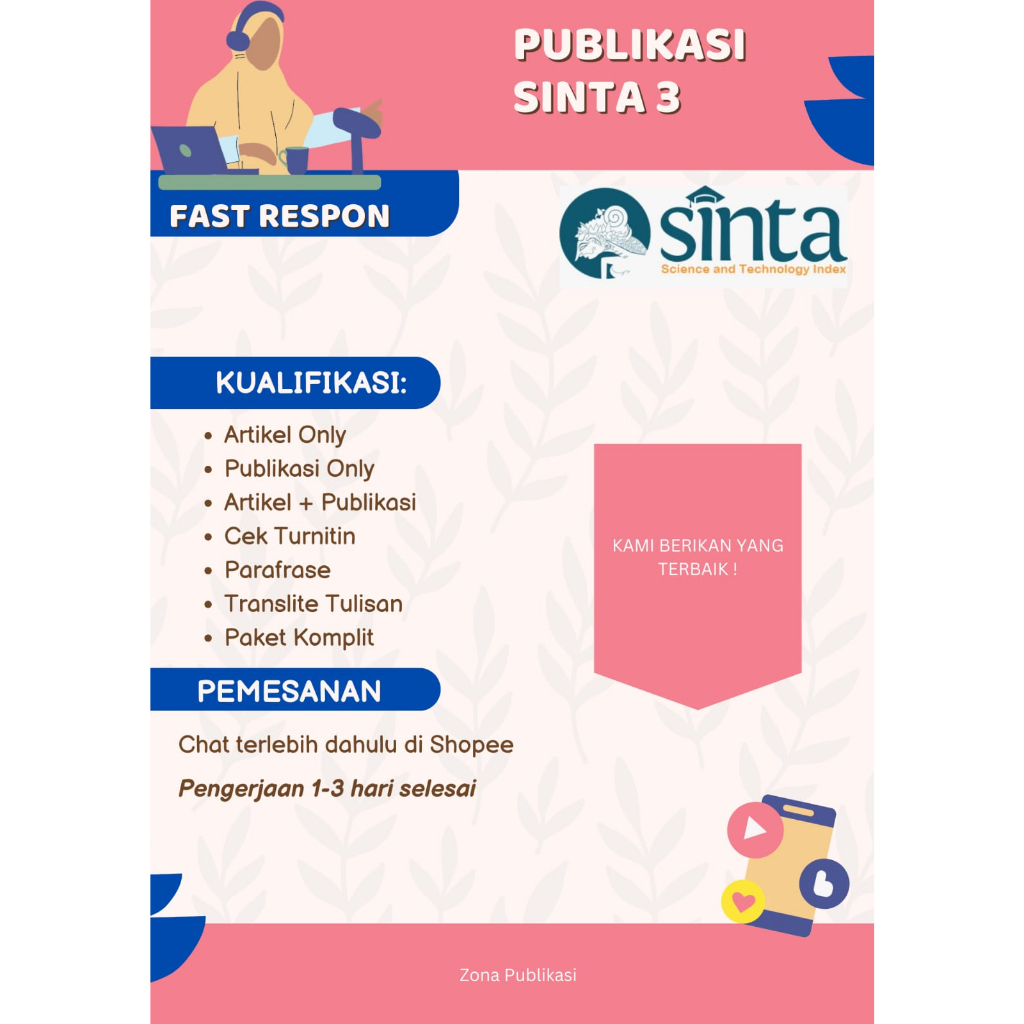 

JASA PULIKASI SINTA 3 PGSD