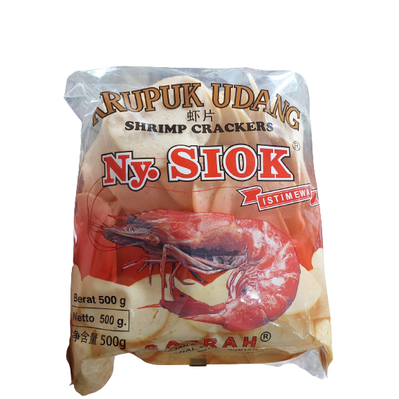 

Kerupuk Udang Ny. Siok kemasan 500 gram