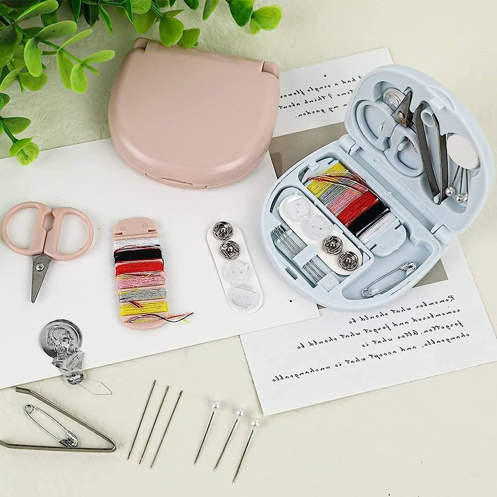 outred Sewing Kit Travel Mini / Alat Peralatan Menjahit Benang Jarum Peniti Meteran Gunting Kecil Mi