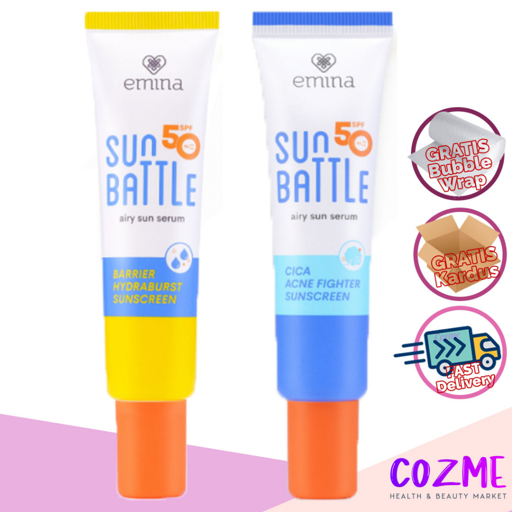 EMINA Sun Battle Airy Sun Serum SPF 50 PA ++++ 30mL