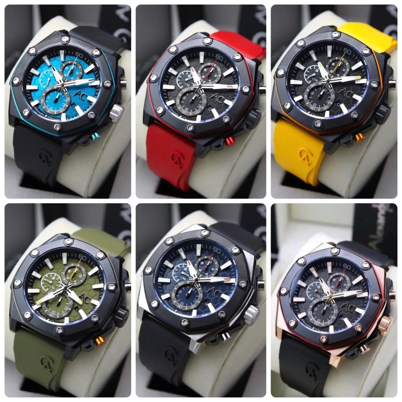 AC9601 Jam Tangan Pria Alexandre Christie 9601