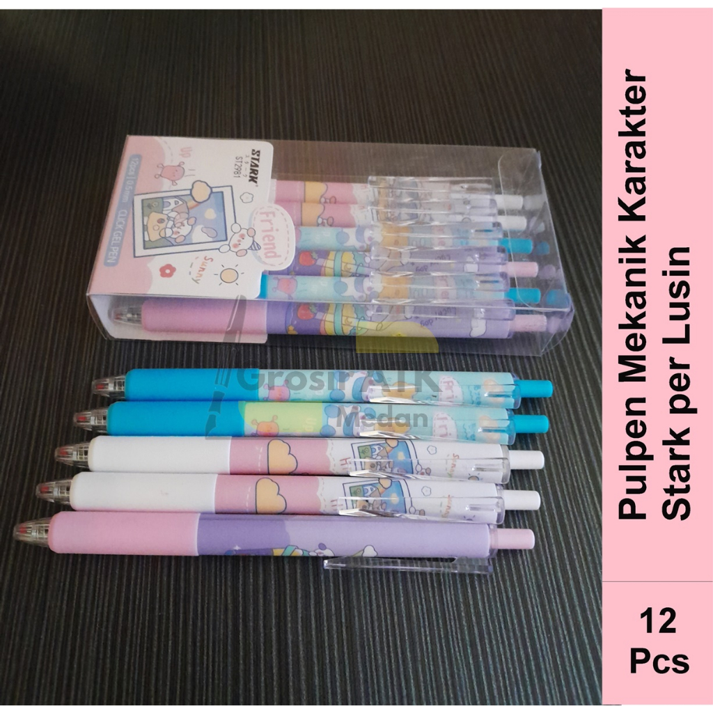 

Pulpen Gel Mekanik Motif per Lusin/Pena Gel Mekanik/Bolpoint Mekanik