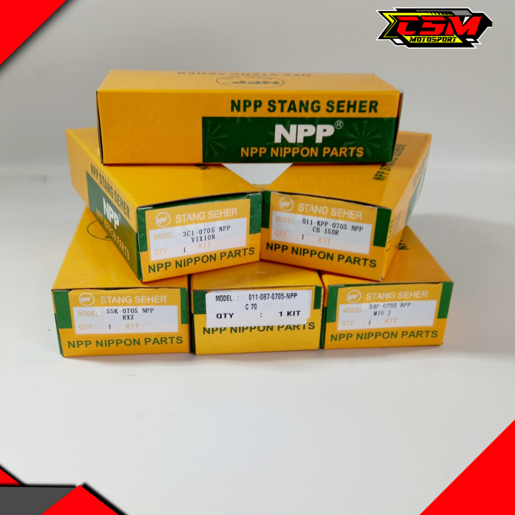 STANG SEHER GL100 CB100 STANG PISTON CB100 GL100 CONNECTING ROD GL100 NPP 011-437-0705