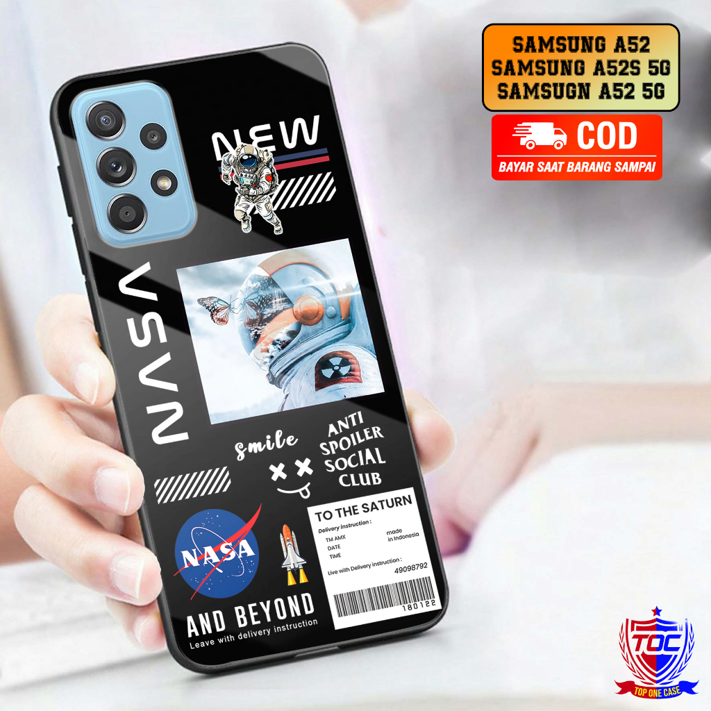 CASE SAMSUNG A52 / A52S / A52 5G 2023 - Casing Terbaru TOP ONE CASE [ MOTIF 09 ] Silikon - Case Hp S