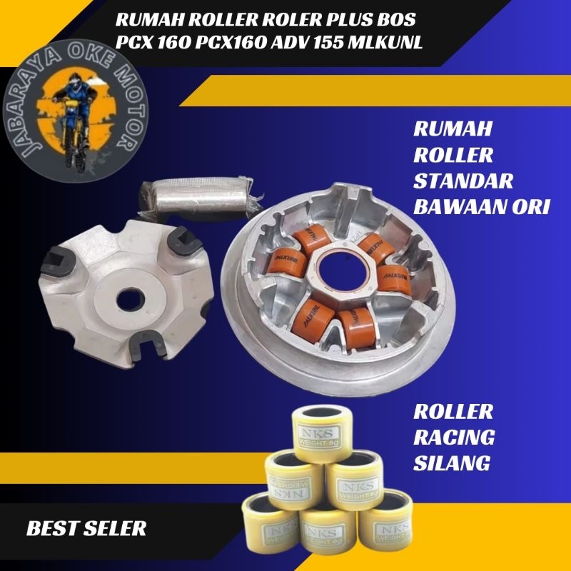 RUMAH ROLLER ROLER PLUS BOS PCX 160 PCX160 ADV 155 ROLLER STD/RACING