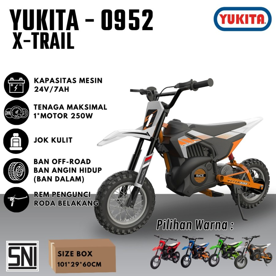 Mainan Anak Motor AKI MOTOR YUKITA 0952 - X TRAIL - Maenan Motor anak motor balap