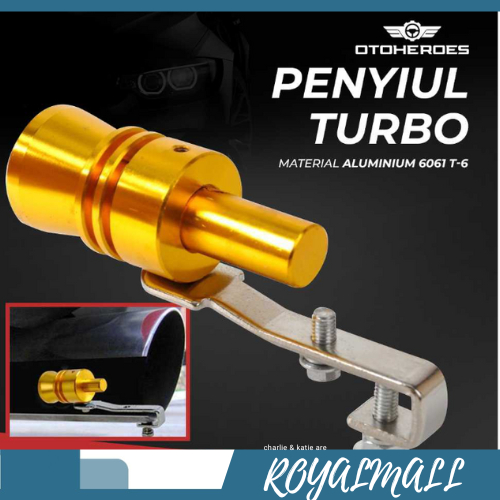 Penyiul Turbo Palsu Knalpot Mobil / Alat Penyiul Siul Pluit Muffler Mufer Pengeras Pembuat Perubah P