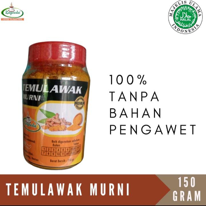 

TEMULAWAK BUBUK MURNI / ZAYEEDA / 100% TANPA BAHAN PENGAWET / CURCUMA POWDER / REMPAH