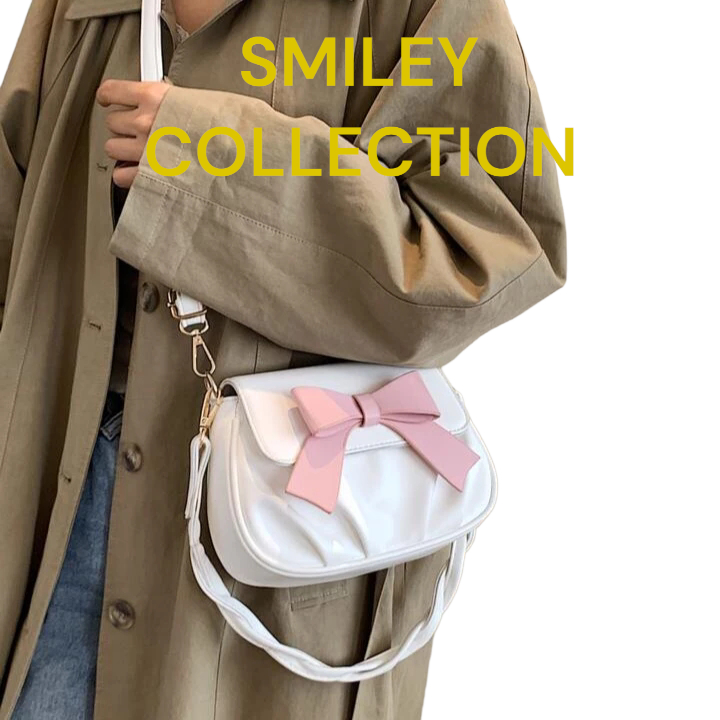 TAS SELEMPANG KULIT WANITA TAS CEWEK SHOULDER BAG SLINGBAG JS2 521 SMILEY COLLECTION