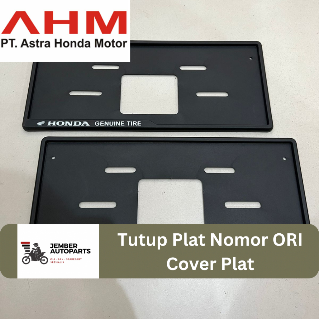 Tutup Plat Nomor ORI Honda/ Cover Plat