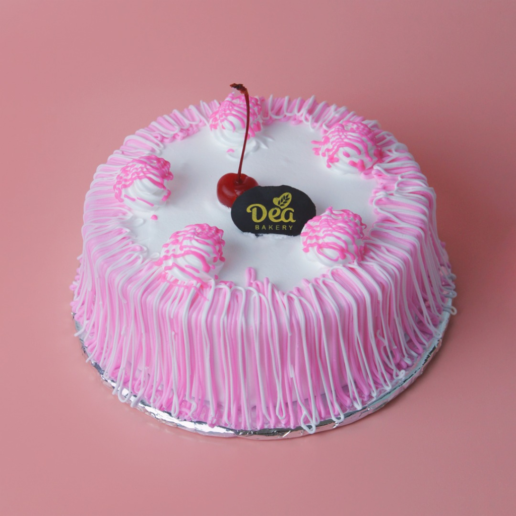 (Kue Tart/Kue Ulang Tahun) Whipping Tart Sweet Heart Dea Bakery (diameter 15 cm)