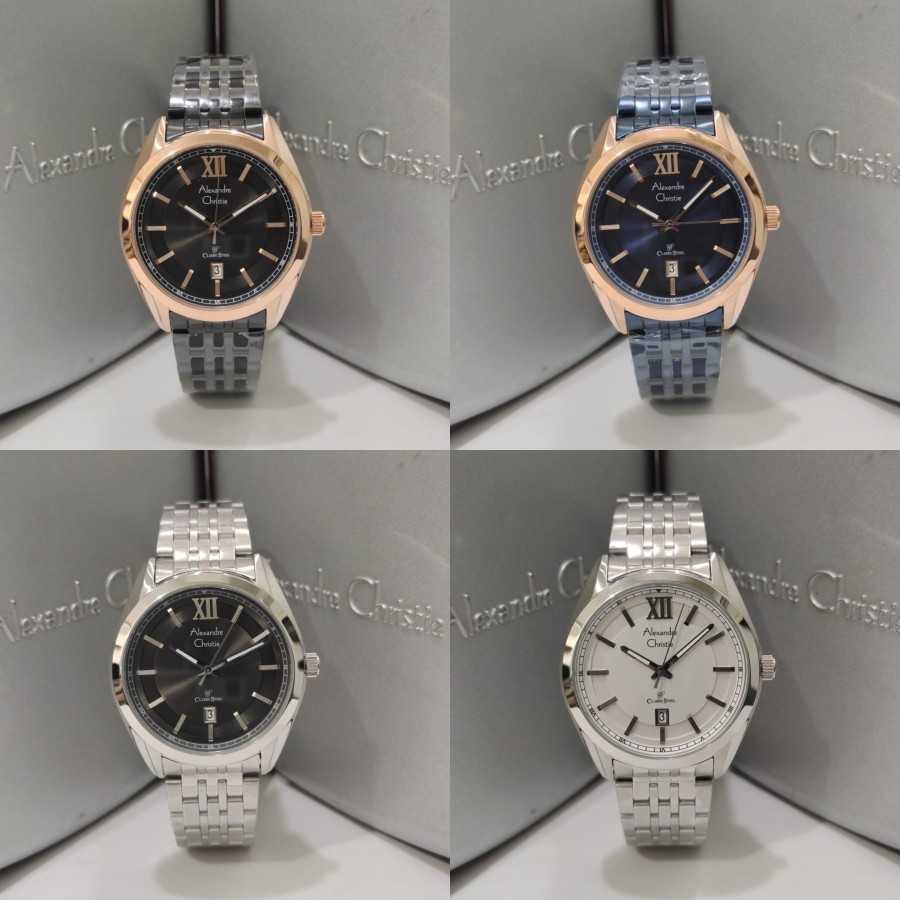 JAM TANGAN PRIA ALEXANDRE CHRISTIE AC 8690 AC8690 SERIES ORIGINAL
