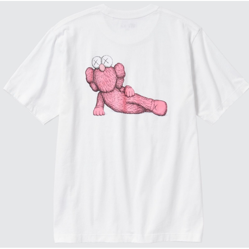 UNIQLO x KAWS baju kaos putih NEW ORIGINAL 100%