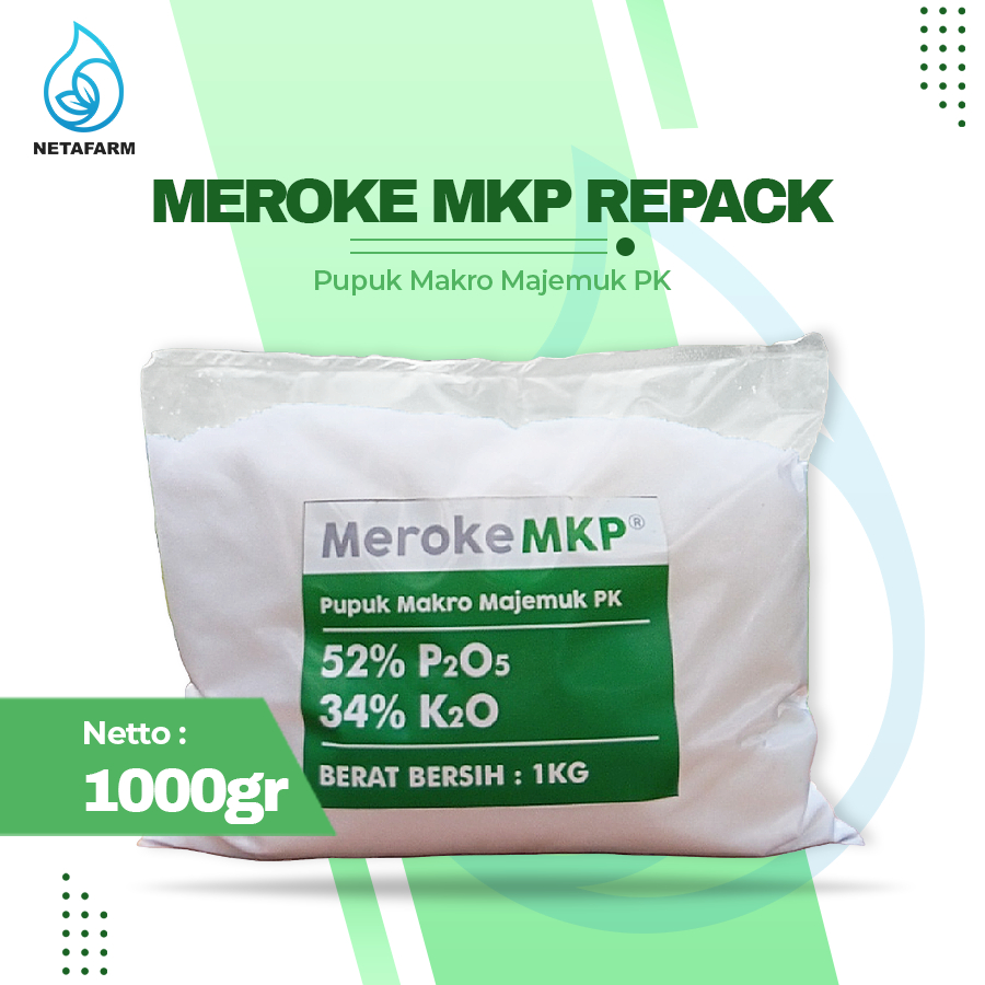 Pupuk / Nutrisi Tanaman - MKP Meroke - 1kg Repacking
