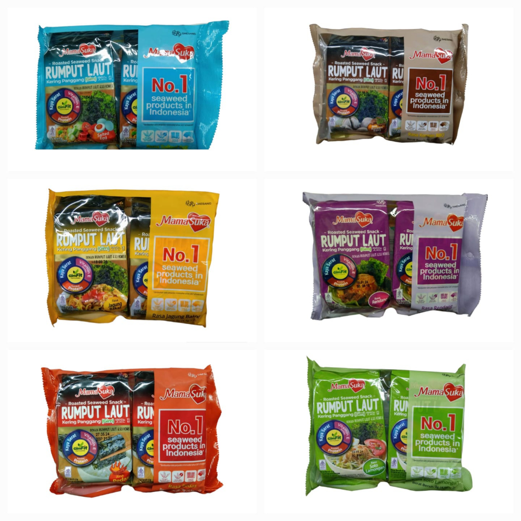 

MamaSuka Rumput Laut Kering Panggang