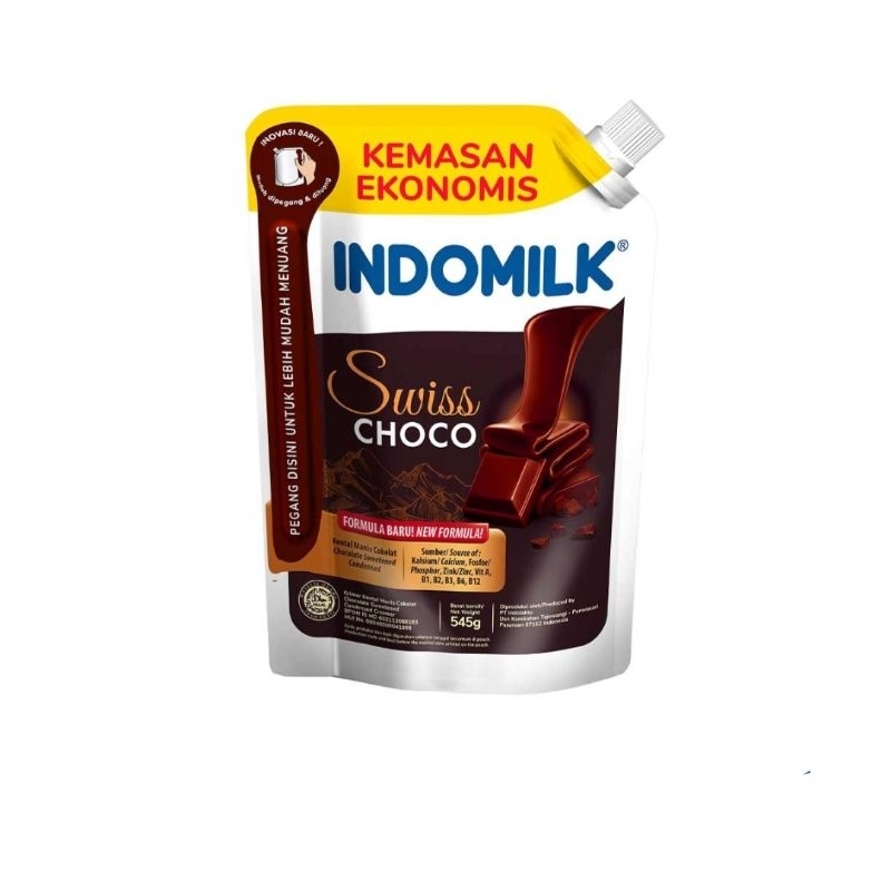 

Indomilk Kental Manis Swiss Choco 545G