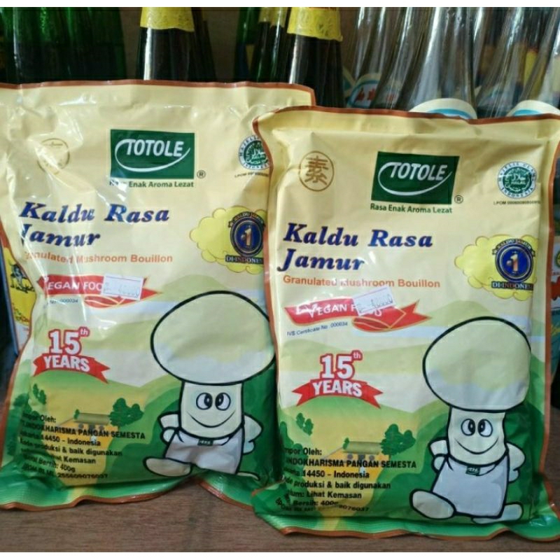 

NEW！TOTOLE 400gr/Kaldu Rasa Jamur/Vegan Food