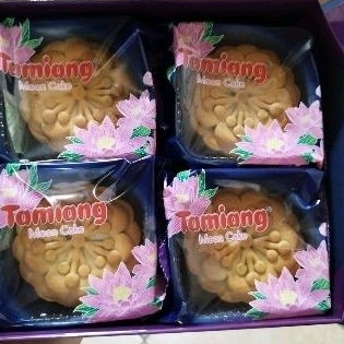 Moon Cake Tamiang vegetarian 4 pcs kue bulan mooncake tamiang