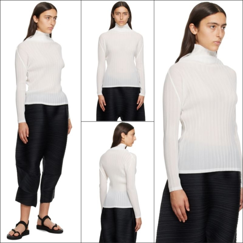 PLEATS PLEASE BY ISSEY MIYAKE rib pleats