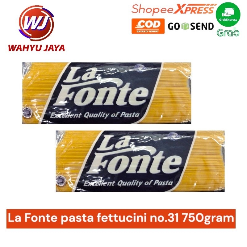 

La Fonte pasta fettucine no 30 750 gram