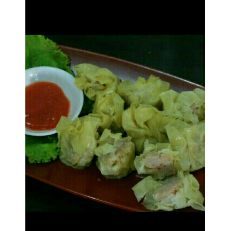 

Siomay daging udang dan ayam