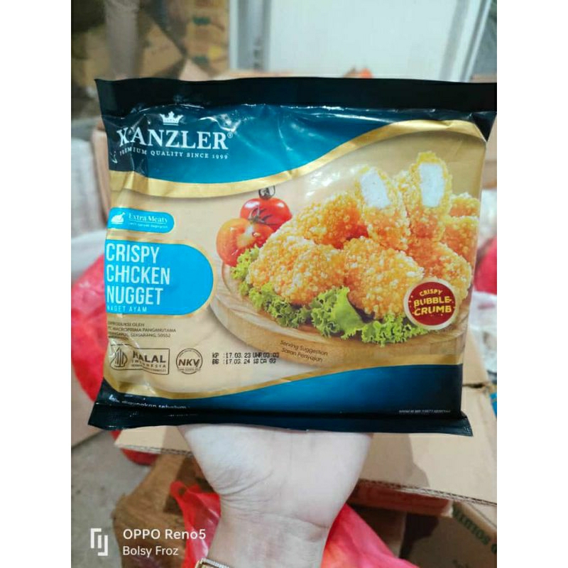 

NAGET KANZLER CRUNCHY 140GR KEMASAN EKONOMIS MURAH