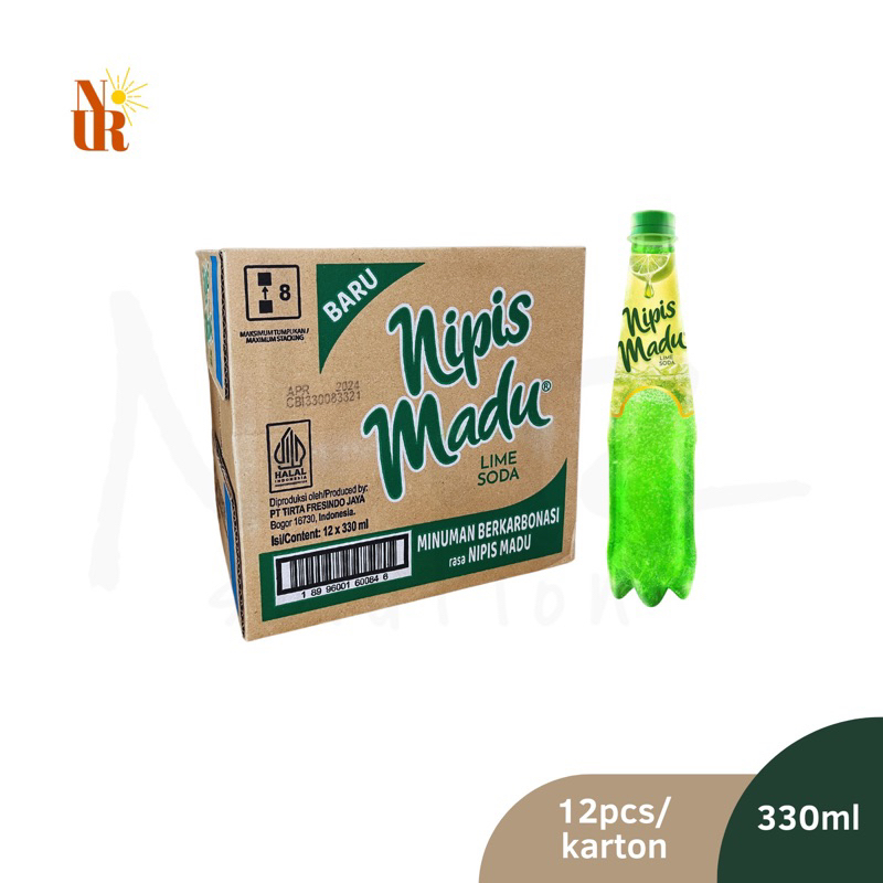 

Nipis Madu Lime Soda 330ml x 12pcs [Karton]