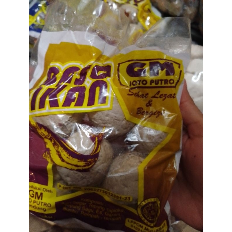 

Baso ikan GM JOYO PUTRO