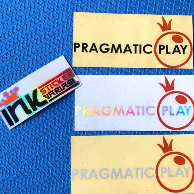 Stiker PRAGMATIC PLAY cutting